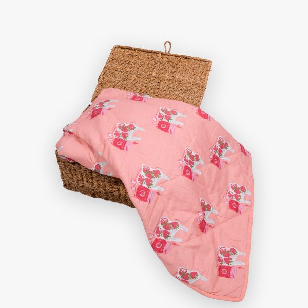 Strawberry Softie Comforter - Berry Sweet Snuggles