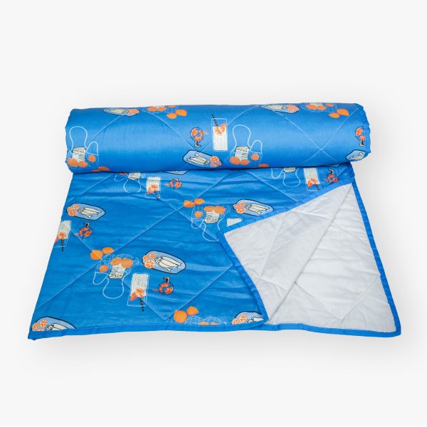 Orange Glow Comforter - Citrus Sunshine Edition