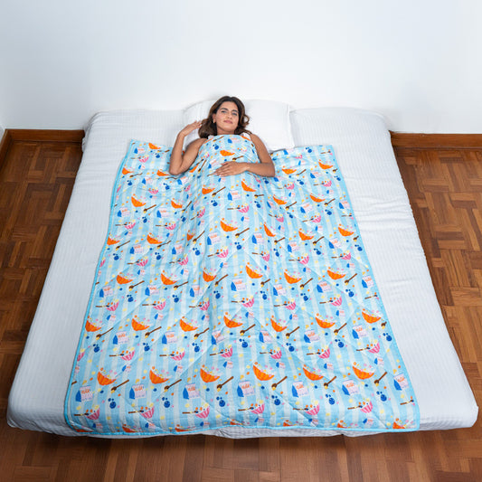 Cereal Killer Cozy Blanket - Breakfast Bowl Mood