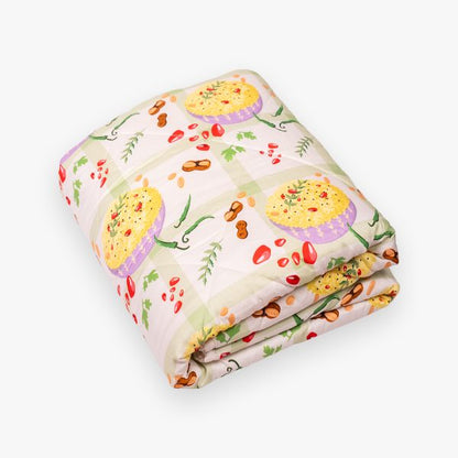 Poha Pyaar Comforter - Kanda Poha Cozy Vibes