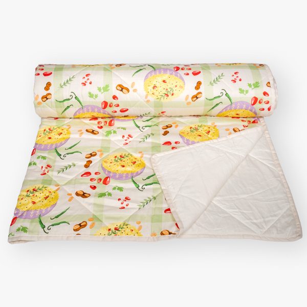 Poha Pyaar Comforter - Kanda Poha Cozy Vibes