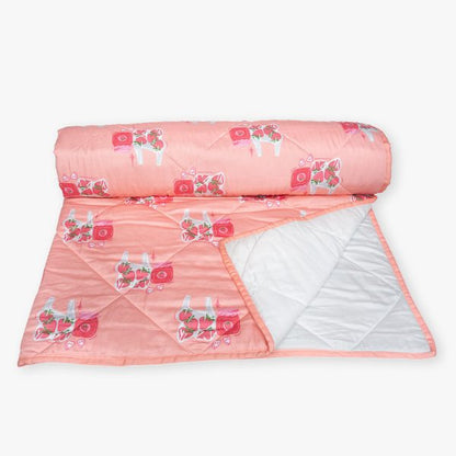 Strawberry Softie Comforter - Berry Sweet Snuggles