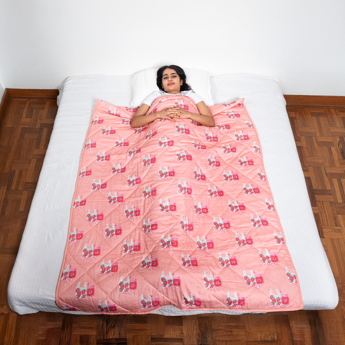 Strawberry Softie Comforter - Berry Sweet Snuggles