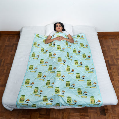 Pickle Mood Comforter - Tangy Chill Edition