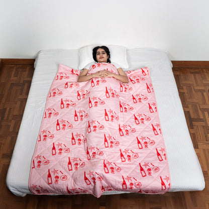 Wine Down Comforter - Sip & Snuggle Edition