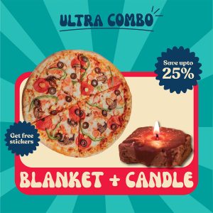 Blanket + Candle Combo